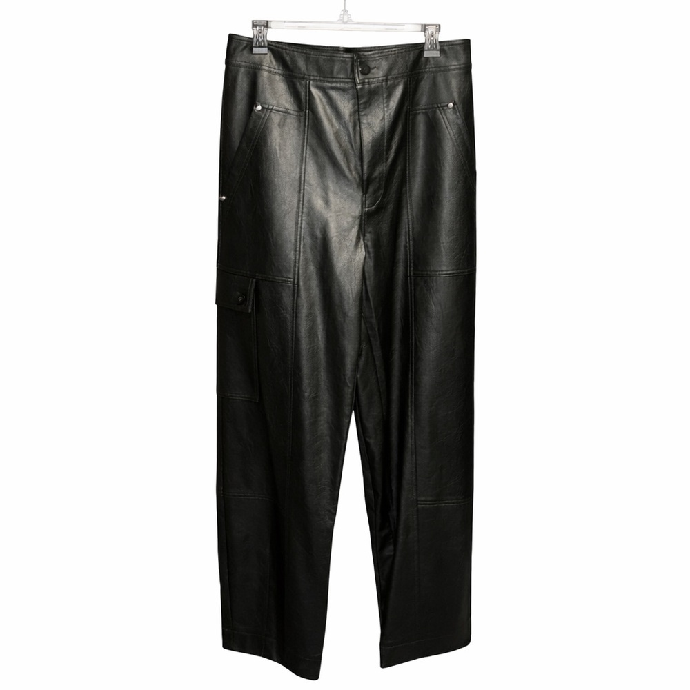 Black Leather Pants NWT
